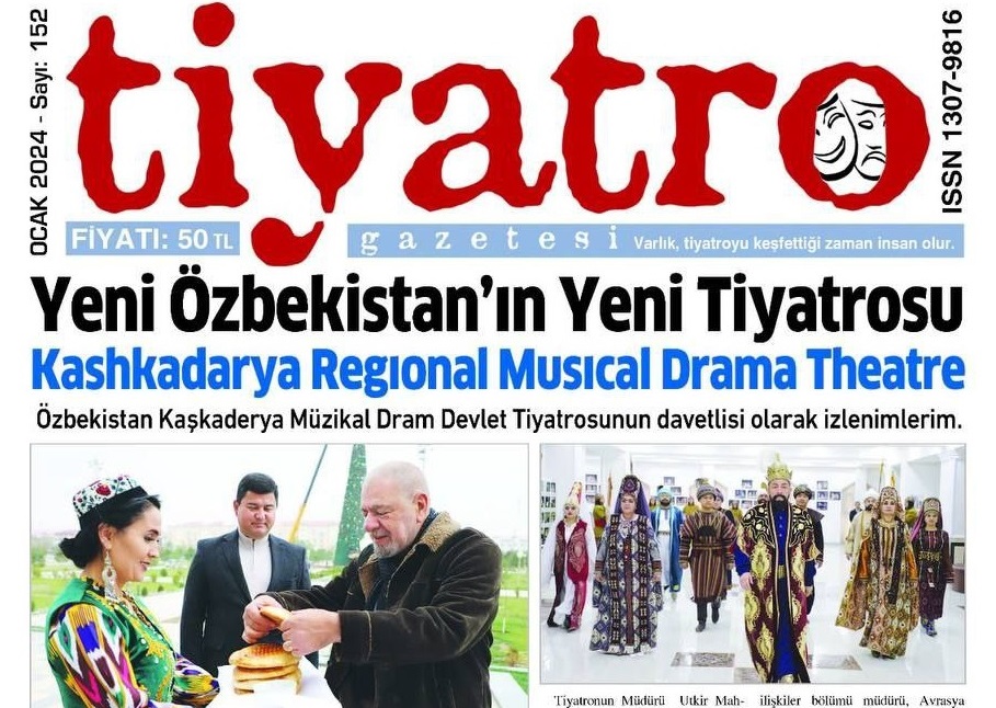 Qashqadaryo teatri Turkiya matbuotida yoritildi